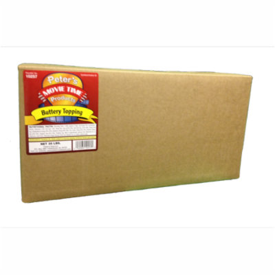 Great Western, Peter's Movie Time Buttery Topping 35 lb. (1 Count)
