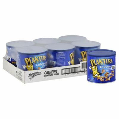 Planters Cashews, 46 oz Canister (Pack of 6)