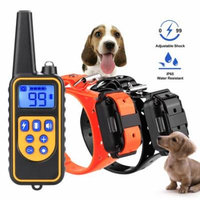 Ownpets Dog Shock Collar With Remote Waterproof Electric For Large 875 Yard Pet Training