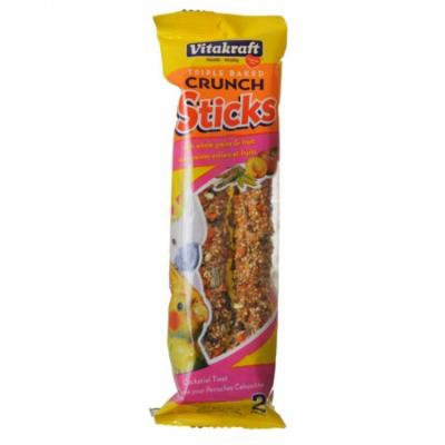 VitaKraft Fruit Sticks for Australian Cockatiels 6.3 oz (2 Pack) - Pack of 4