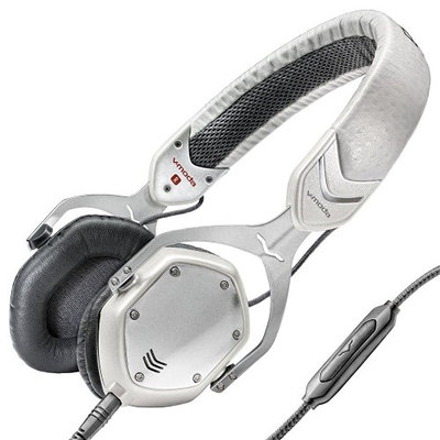V-moda - Crossfade M-80 On-ear Headphones - White/silver