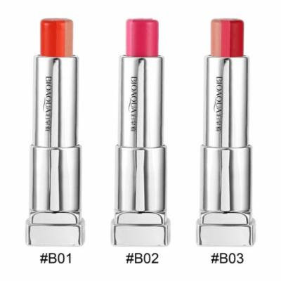 Tricolor Moisturizer Lip Balm Color Changing Waterproof Women Bite Lipstick Discolored Long-lasting Lip Care Beauty Makeup