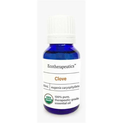 Ecotherapeutics 684989 15 ml Clove Oil Organic - Case of 48