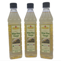 Forrelli White Wine Vinegar, 16.9 fl. oz., Plastic Bottle (3 Pack)