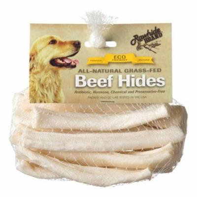 Rawhide Brand Eco Friendly Beef Hide Natural Flat Spiral Rolls 5