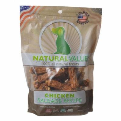 Loving Pets Natural Value Chicken Sausages 14 oz - Pack of 2