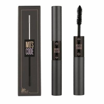 Mo's Code Mascara Waterproof Double-Head Design Natural Curling Mascara Long-lasting Eye Lash Extension Pen M-804