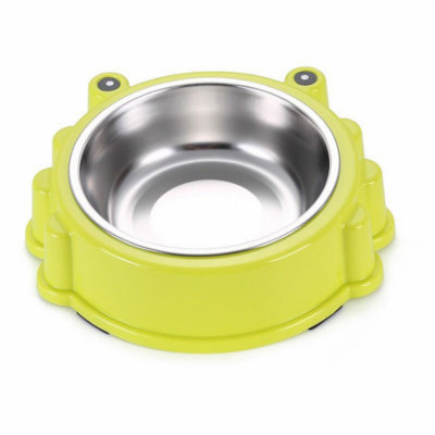 Stainless Steel Pet, Cat, Dog and Dog Bowl - Green