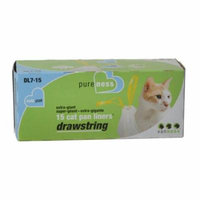 Van Ness Drawstring Cat Pan Liners X-Giant (15 Pack) - Pack of 6