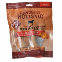 SmartBones Holistic Dog Chews - Chicken Large - 3 Pack - (Dogs over 50 lbs) - Pack of 2