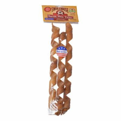 Smokehouse Treats Bacon Skin Twists Large - 11