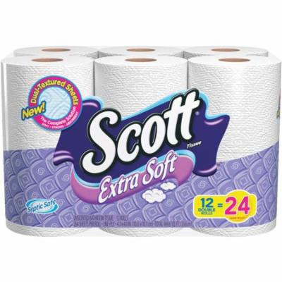 Kimberly-Clark 12 Pack Sft Scott Tl Tissue 47618 Pack of 4