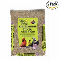Wild Delight Deck, Porch N' Patio No Waste Bird Food, 5 lb - 2 Pack