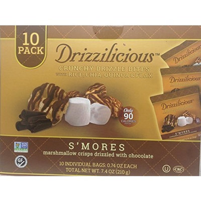 Drizzilicious S'Mores Crisp with Chocolate, 10 Count