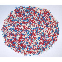 Scott's Cakes 8 oz. Red, White, & Blue Sprinkle / Jimmie Mix