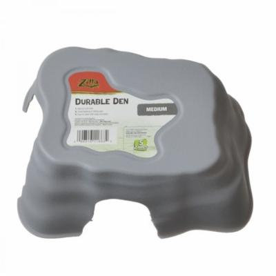 Zilla Durable Den for Reptiles - Gray Medium - (8.6