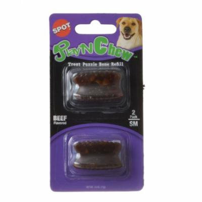 Spot Play'N Chew Nylon Bone Treat Refill Small - 2 Pack - Pack of 6