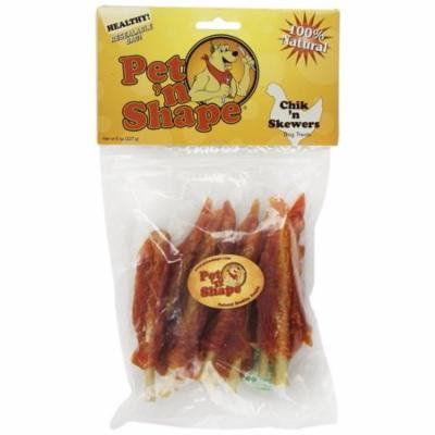 Pet 'n Shape Chik 'n Skewers 8 oz - Pack of 10