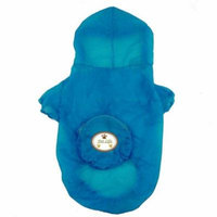 Pet Life Ultimate Waterproof Thunder-Paw Zippered Blue Travel Dog Raincoat X-Large - (22