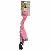 Spot Skinneeez Plush Pink Flamingo Dog Toy 20