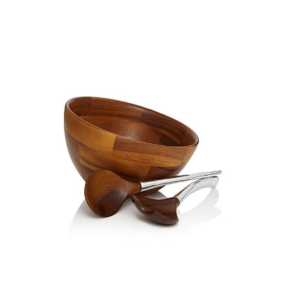 Nambe Luna Salad Bowl & Servers - 100% Bloomingdale's Exclusive