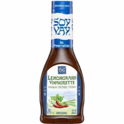 Soy Vay Lemongrass Vinaigrette Dressing & Sauce, 12 oz Bottle