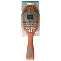 Earth Therapeutics Life + Style Natural Wooden Pin Massage Brush, 1 Brush by Earth Therapeutics