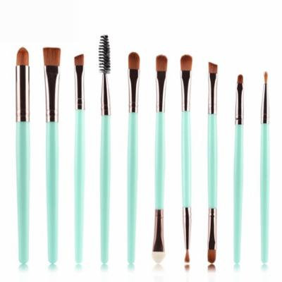 Mosunx 10pcs Makeup Brush Set tools Make-up Toiletry Kit Wool Make Up Brush Set