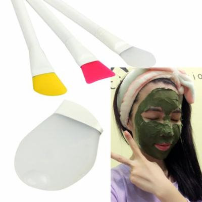 Mosunx 3 Pcs Facial Cosmetic Hot Unique Makeup Soft Silicone Mask Brushes Set