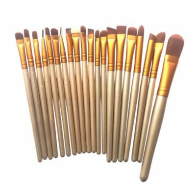 Mosunx 20pcs Makeup Brushes Set Kit Foundation Powder Eyeshadow Eyeliner Lip Brush Tool