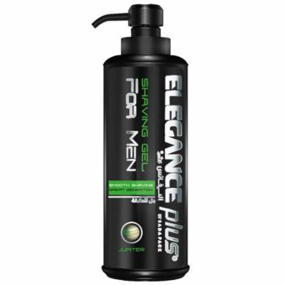 ELEGANCE PLUS Barber Salon Men Skin Jupiter Green Shaving Gel 16.9 oz BB-51850