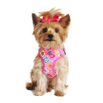 Wrap and Snap Choke Free Dog Harness - Maui Pink X-Small
