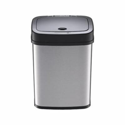Nine Stars Steel 3.1 Gallon Motion Sensor Trash Can
