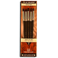 Colour Shaper Large Assorted Shapes Modeling Tools (Set of 5)