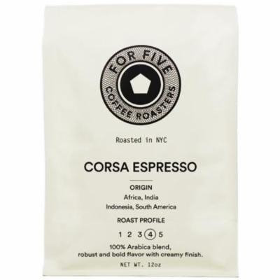3 Pack - For Five Corsa Espresso Ground 12 oz