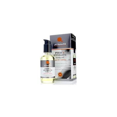 pH Factor 5.5 Argan Oil Firm + Hydrating Body Oil for dry skin, cellulite, uneven skin tone, dark spots With Caffeine, Cucumber, and Shea Butter. Large 3.8oz Bottle