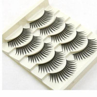 Mosunx 5 Pairs Fashion Natural Handmade Long False Eyelashes Makeup
