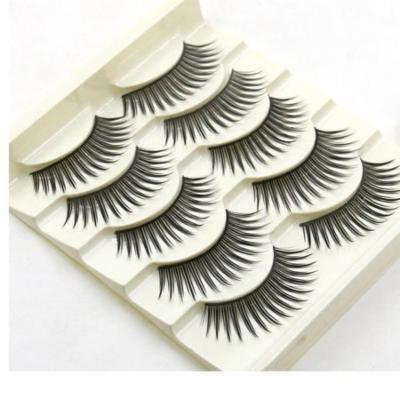 Mosunx 5 Pairs Fashion Natural Handmade Long False Eyelashes Makeup