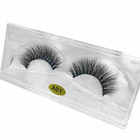 Mosunx 3D Natural Multi Layer Thick Cross Eye Lashes False Eyelashes A01