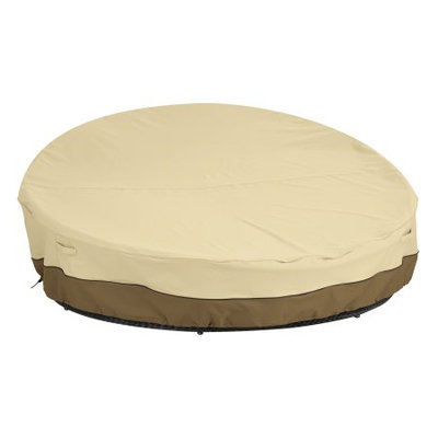 Classic Car Accessories Classic Accessories Verandaâ ¢ Round Outdoor Daybed Cover - Durable and Water Resistant Outdoor Furniture Cover (55-872-031501-00)