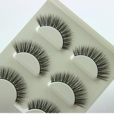 Mosunx 3 Pair Natural Look False Eyelashes Voluminous Eyelashes Extension Makeup