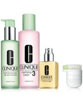 Clinique 3-Step Skincare Set for Oilier Skin