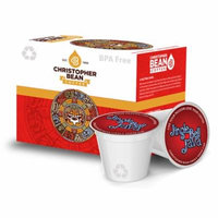 Jingle Bell Java Single Cup Coffee Christopher Bean Coffee K Cup, For Keurig Brewers ( 12 Count Box)
