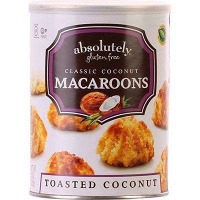 Absolutely Gluten Free Classic Toasted Coconut Macaroons 10 oz. Pack Of 2