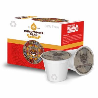 French Roast Sumatra Single Cup Coffee Christopher Bean Coffee, For Keurig Brewers ( 12 Count Box)
