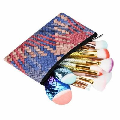 Mosunx Travel Cosmetic Bag Girl Fashion Multifunction Makeup Pouch Zipper Storage