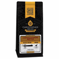 Chipotle Almond Brittle Flavored Whole Bean Coffee, 12 Ounce Bag