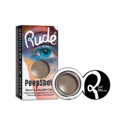 (6 Pack) RUDE PeepShow Brow & Eyeliner Cream - Private Moment