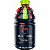 Cheribundi Tart Cherry Protein Juice, Tart Cherry Protein, 32 Fl Oz