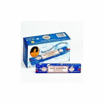 SATYA SAI BABA NAG CHAMPA INCENSE AGARBATTI PACK OF 12
